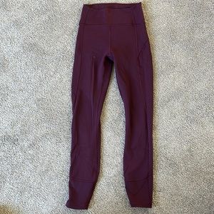 Lululemon dark Violet leggings